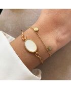 Bracelet Indra en Laiton doré