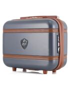 3 Valises + Vanity 4 roues simples Walter C 75/65/55/30 cm gris foncé
