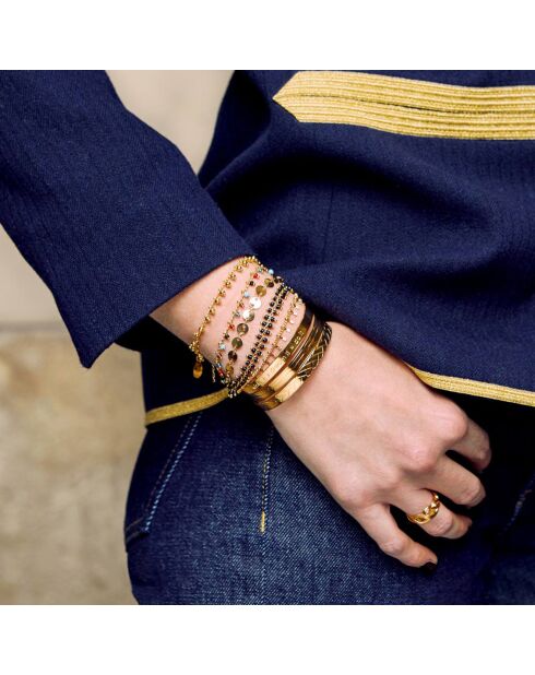 Bracelet New Carioca en Laiton doré