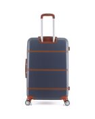 Valise Long Sejour 4 roues simples Walter C 75 cm gris foncé