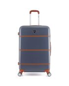 Valise Moyen Séjour 4 roues simples Walter C 65 cm gris foncé