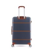 Valise Moyen Séjour 4 roues simples Walter C 65 cm gris foncé