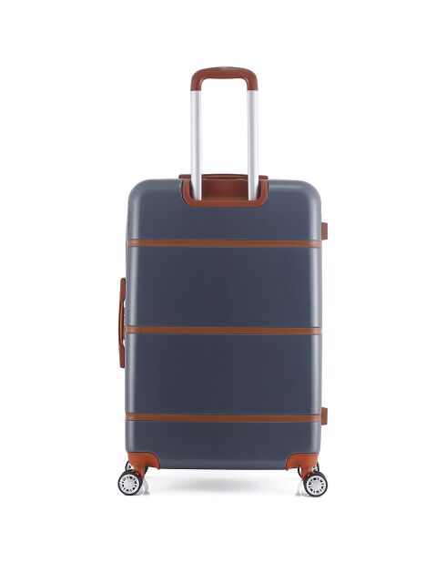 Valise Moyen Séjour 4 roues simples Walter C 65 cm gris foncé