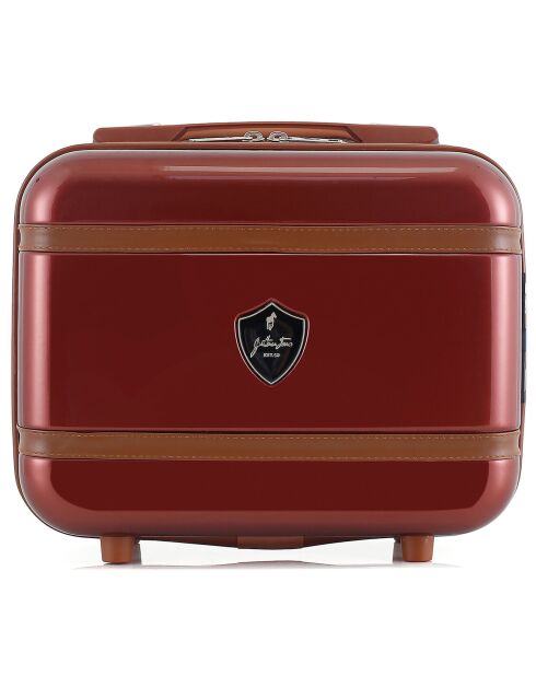 Vanity Walter rouge foncé -  21.5x30x16 cm