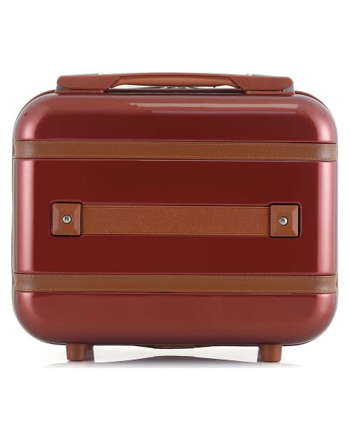 Vanity Walter rouge foncé -  21.5x30x16 cm