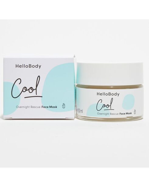 Masque de nuit visage hydratant COOL - 50 ml
