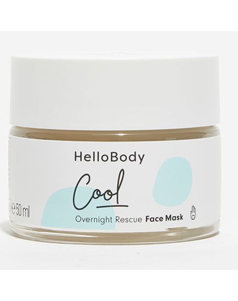 Masque de nuit visage hydratant COOL - 50 ml