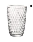 6 Verres Longdrink Slot transparents - 39 cl