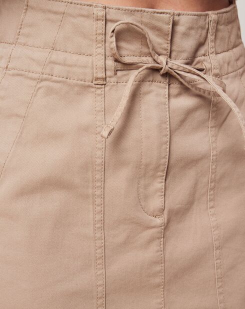 Jupe Worker beige