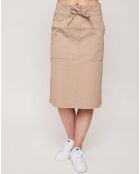 Jupe Worker beige