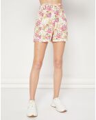 Short Aelys imprimé multicolore