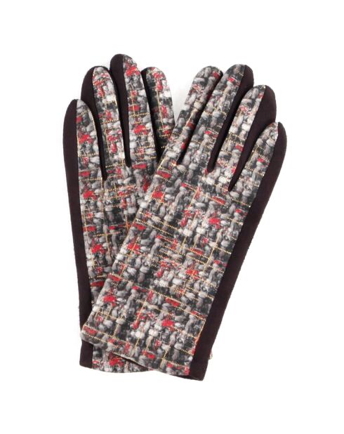 Gants June marron