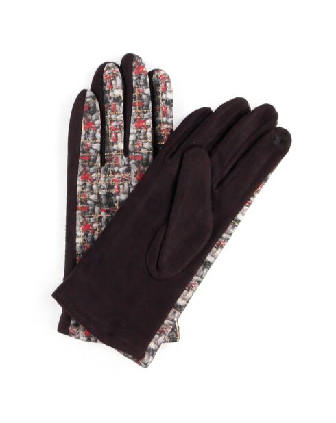 Gants June marron