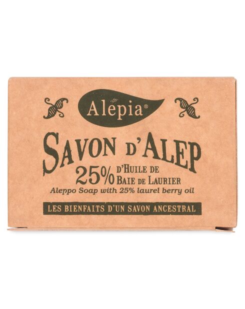 Savon d'Alep 25% d'Huile de Baie de Laurier - 200 g