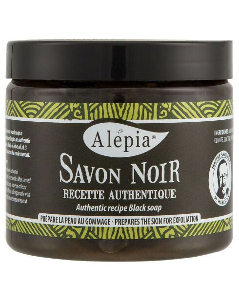 Authentisches feuchtigkeitsspendendes und peelendes Rezept für schwarze Seife, 200 ml