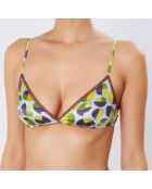 Soutien-gorge en Soie mélangée vert