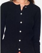 Cardigan en Cachemire mélangé Gina noir