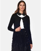 Cardigan en Cachemire mélangé Dixie noir