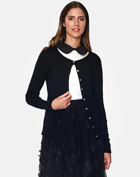 Cardigan en Cachemire mélangé Dixie noir