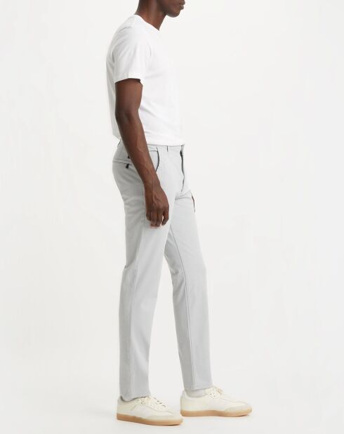 Pantalon Smart 360 Flex Alpha Khaki Slim Fit gris clair