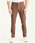 Pantalon Smart 360 Flex Alpha Khaki Skinny café