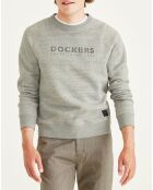 Sweat Icon Crewneck gris chiné