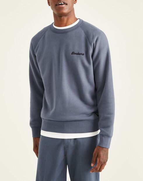 Sweat Icon Crewneck bleu moyen