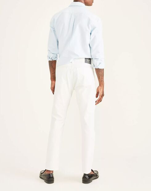 Pantalon Smart 360 Flex 5 Pocket Slim Fit écru