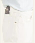 Pantalon Smart 360 Flex 5 Pocket Slim Fit écru