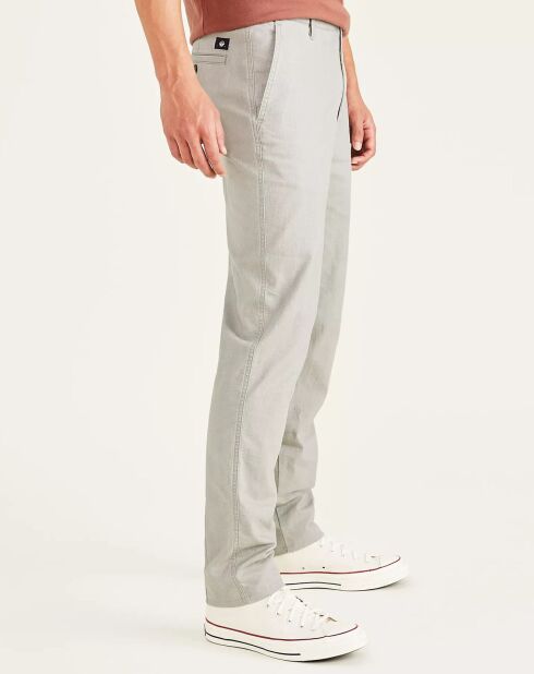 Pantalon Alpha Icon Tapered gris pâle