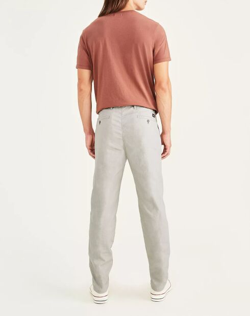 Pantalon Alpha Icon Tapered gris pâle