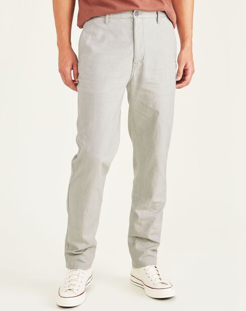 Pantalon Alpha Icon Tapered gris pâle
