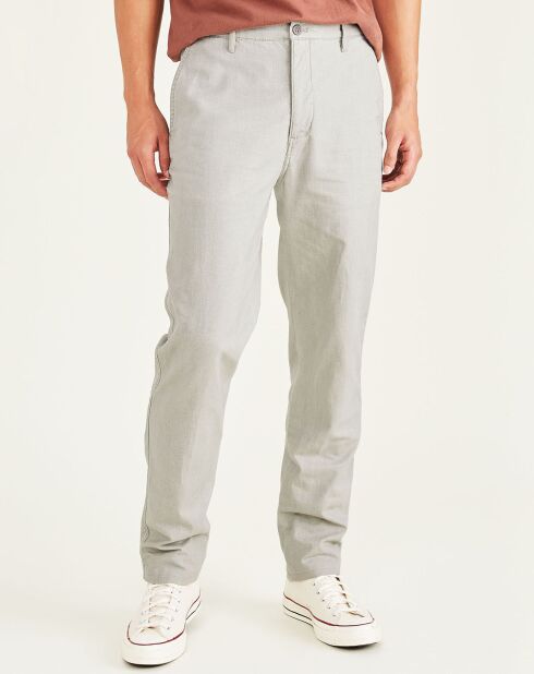 Pantalon Alpha Icon Tapered gris pâle