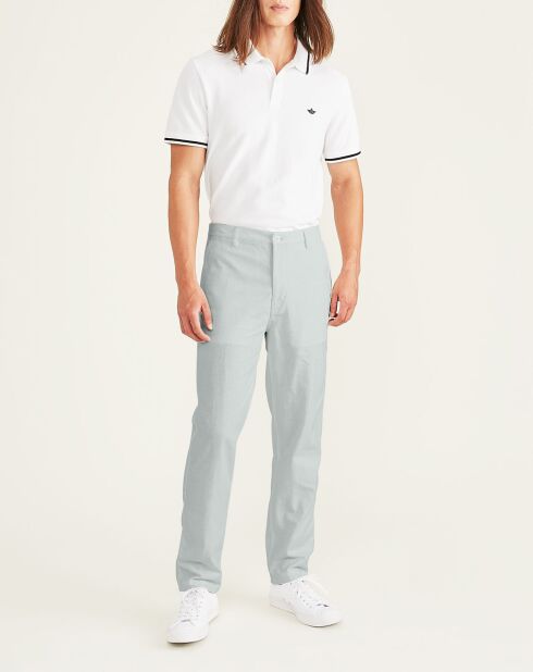Pantalon Alpha Icon Tapered gris clair
