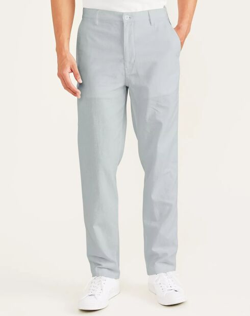 Pantalon Alpha Icon Tapered gris clair