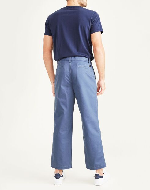 Pantalon Cropped bleu moyen