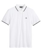 Polo Piqué Slim Fit blanc