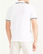 Polo Piqué Slim Fit blanc