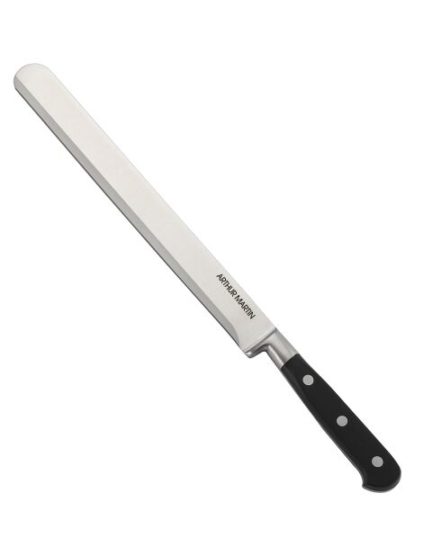 Couteau à jambon noir/gris
