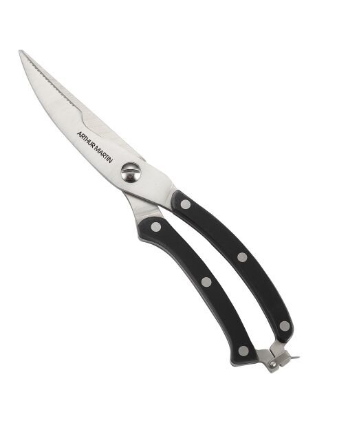 Geflügelschere schwarz/grau