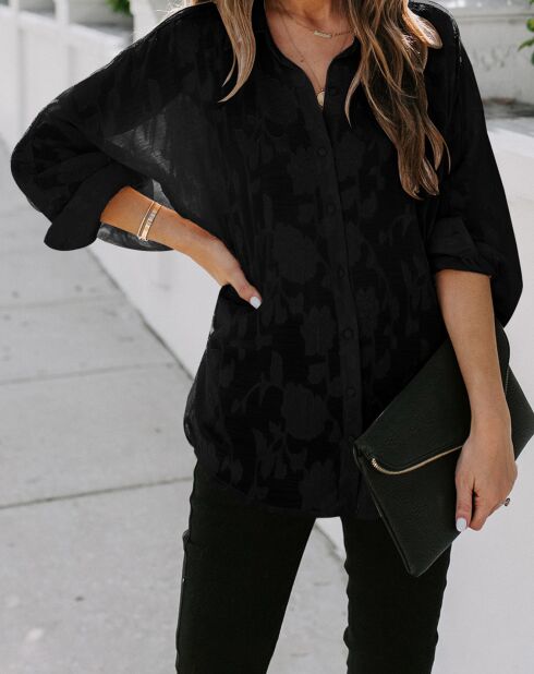 Chemise Apia noire