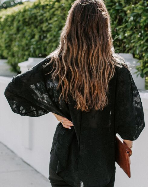 Chemise Apia noire