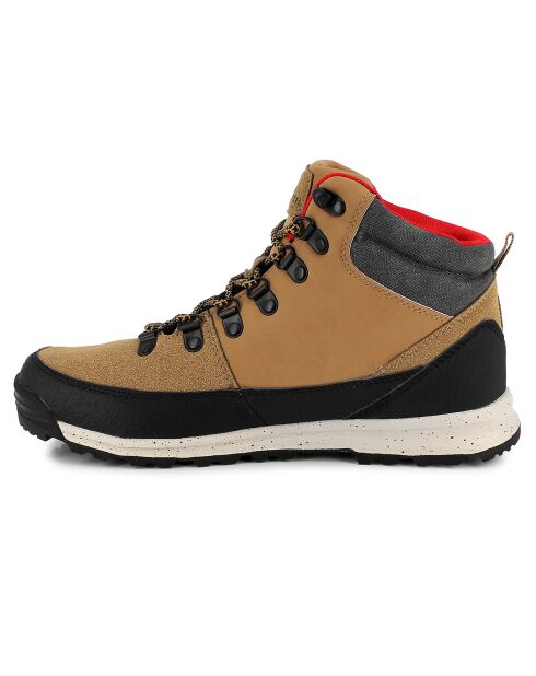 Boots Serkan camel/noir/rouge