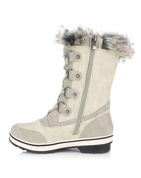 Bottes Fourrées Megéve écrues