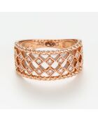 Homa Diamantring aus 0,09 Karat Rotgold