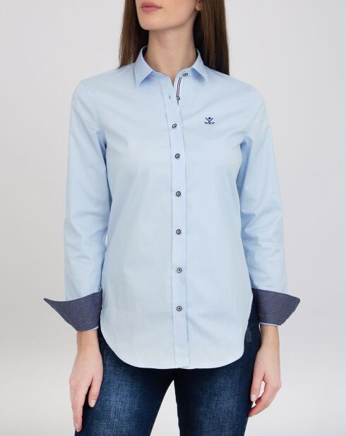 Chemise Labe bleu clair