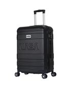 Valigia da cabina Endeavour 4 ruote doppie 55 cm nera