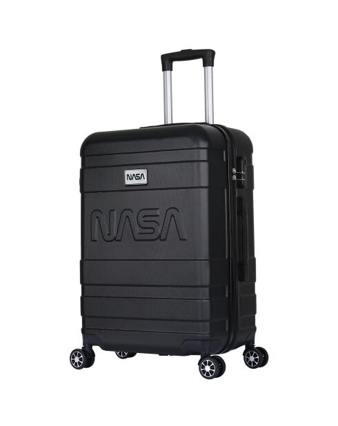 Valise Cabine 4 doubles roues Endeavour 55 cm noire