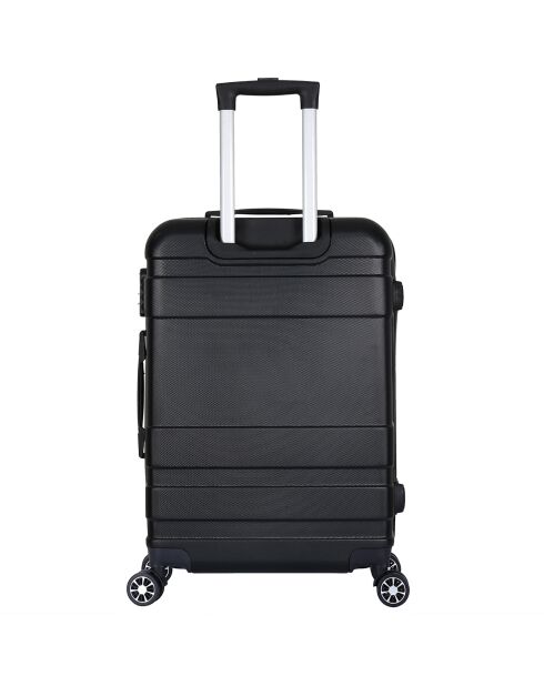 Valise Cabine 4 doubles roues Endeavour 55 cm noire