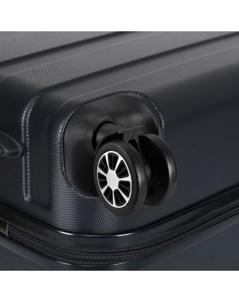 Valigia da cabina Endeavour 4 ruote doppie 55 cm nera